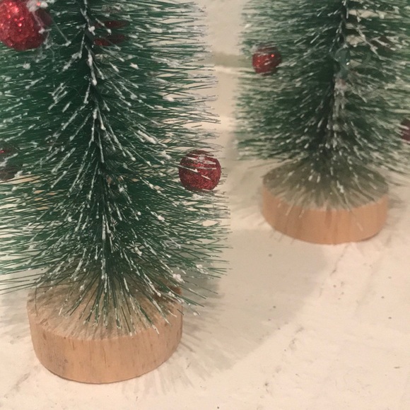 Set of 3 Bottle Brush Christmas Tree - Picture 8 of 12